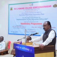 Dr. Jagannath Salve, Delivering Speech